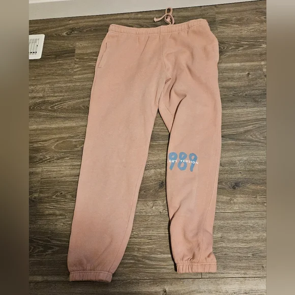 Taylor Swift Pink Joggers - Picture 1 of 5
